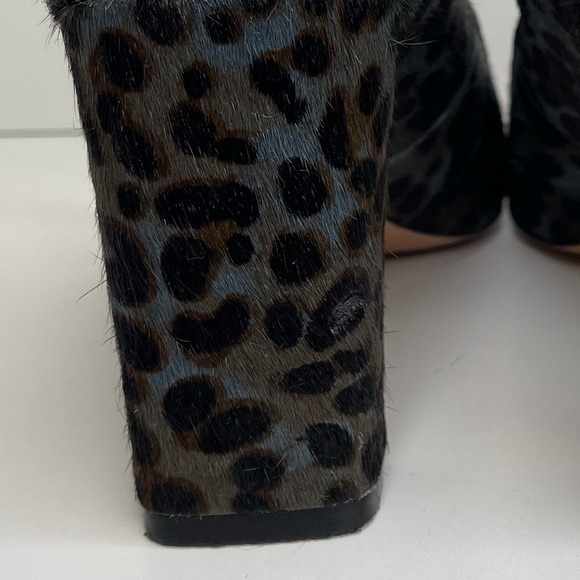 Boden The Point Mary Jane in Cowhide Leopard Print Gray and Black preppy office - Picture 13 of 13